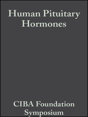 cover image of Human Pituitary Hormones